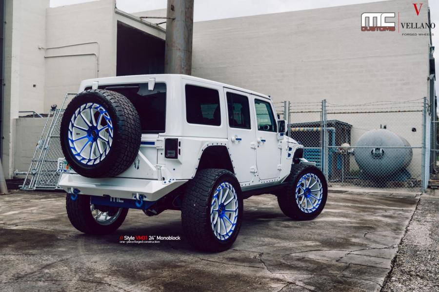  Jeep Wrangler by MC Customs on Vellano Wheels 2015 года  (фото 7 из 9)